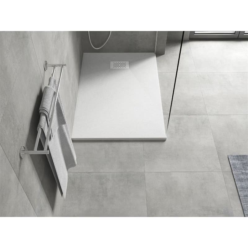 MEXEN/S - Hugo sprchová vanička SMC 100x90, biela, krytka biela 42109010-W 6