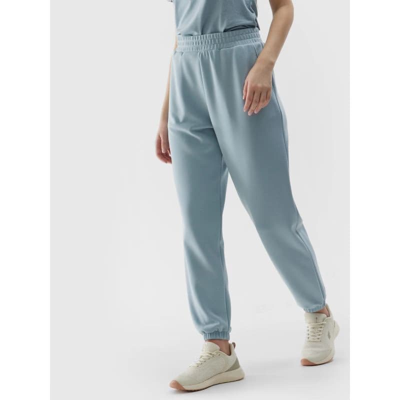 Dámske tepláky 4F TROUSERS-4FWSS24TTROF642-34S-LIGHT BLUE 2