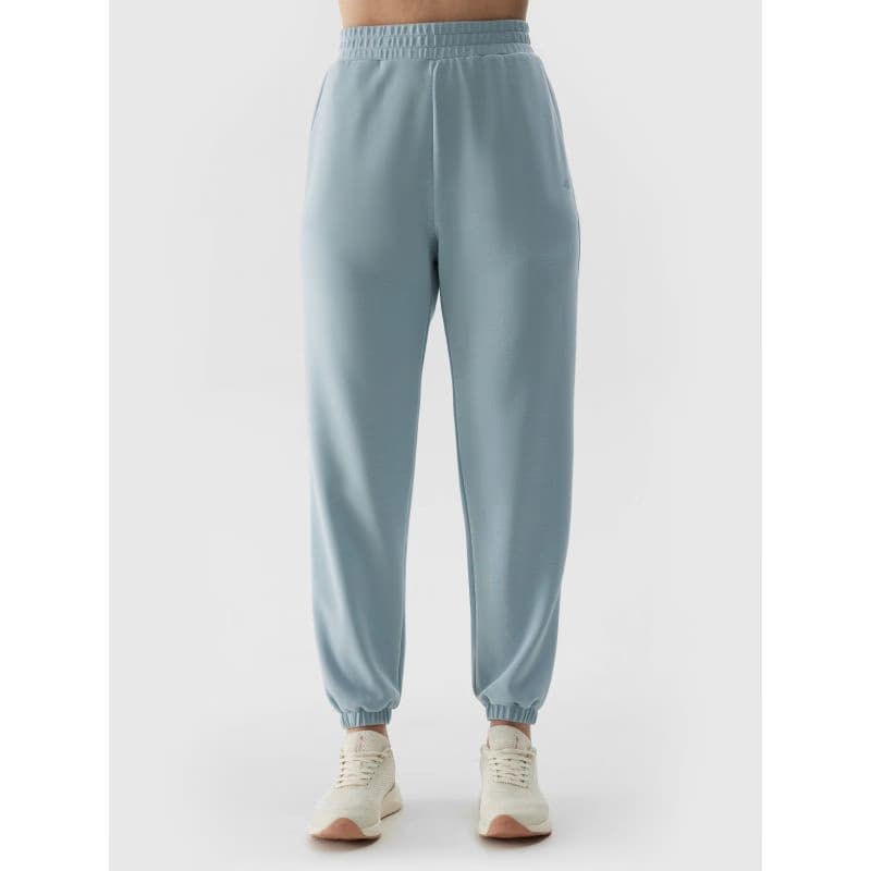 Dámske tepláky 4F TROUSERS-4FWSS24TTROF642-34S-LIGHT BLUE 3