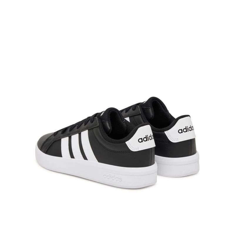 Juniorská rekreačná obuv ADIDAS Grand Court 3.0 Jr core black cloud white cloud white 4