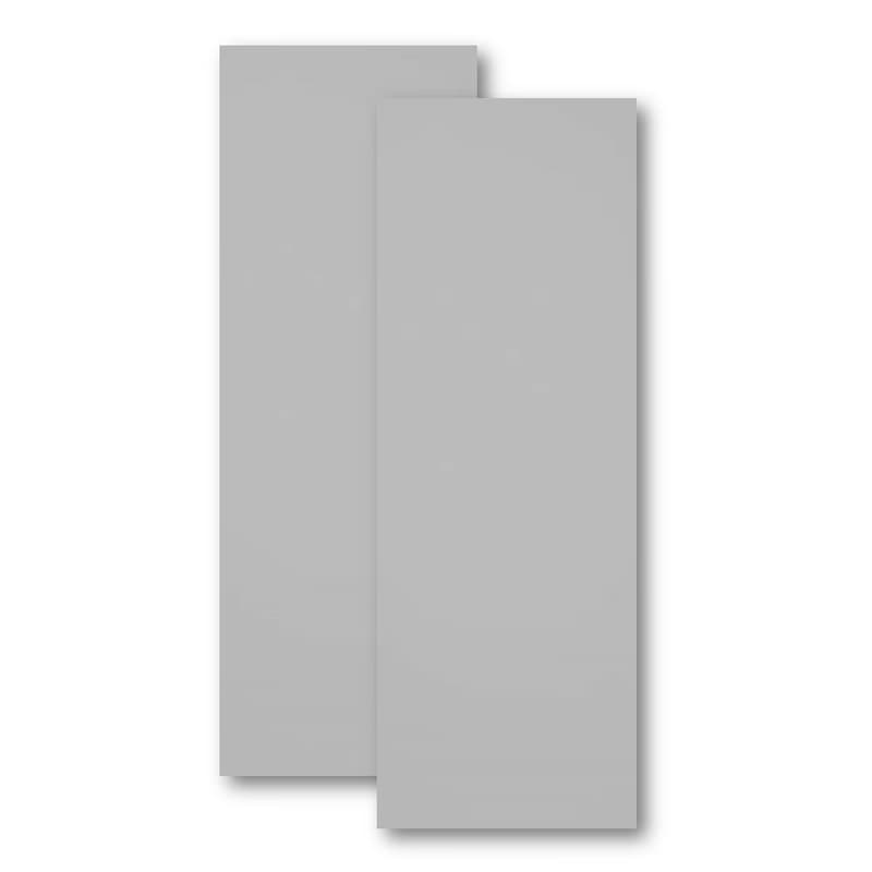 MEXEN - VELAR pro sprchové dvere 100x200 cm 8mm grafit, Sada samostatných skel 871-100-000-00-40