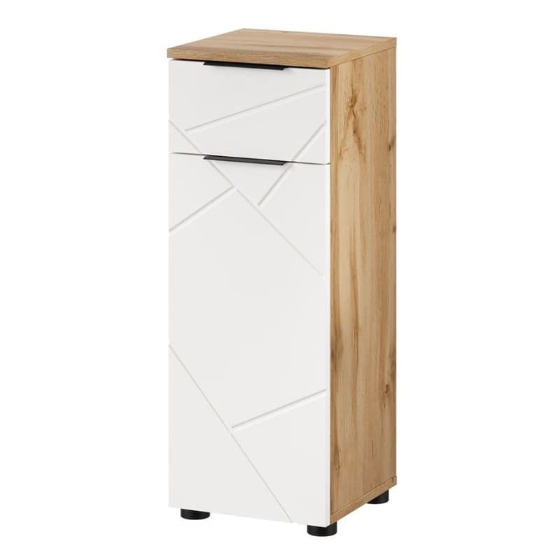 Szynaka Kúpeľňová skrinka nízka MAZI WHITE 45 | 30 cm 1