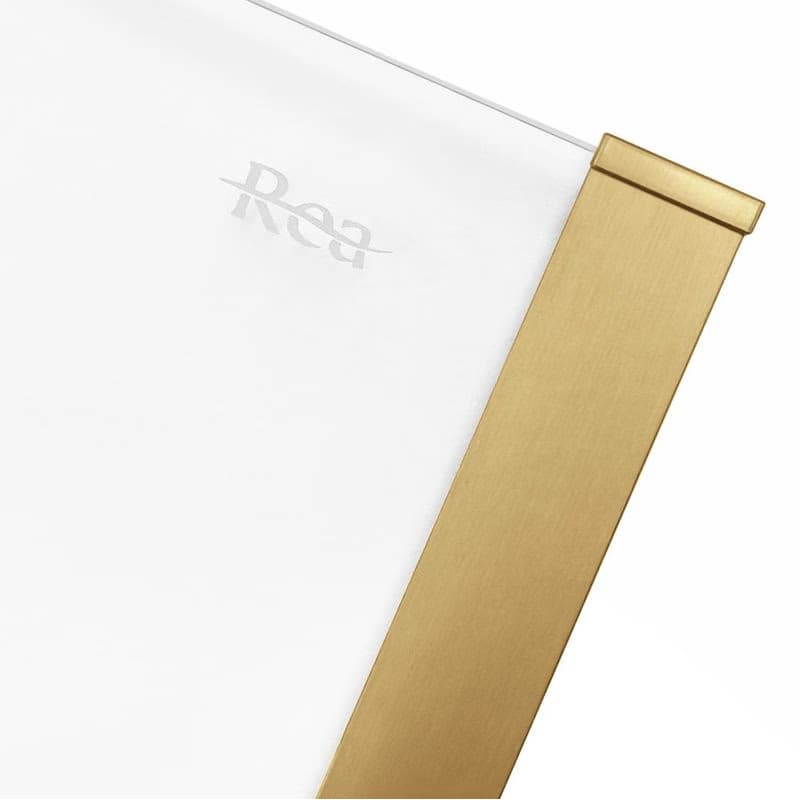 REA - Sprchovací kút SOLAR - zlatý Brush 120x90 REA-K9511 2