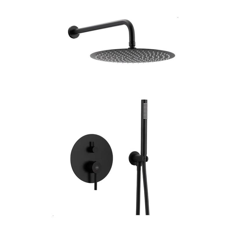 KFA KFA - MOZA podomietkový sprchový set, čierna 5039-501-81 1