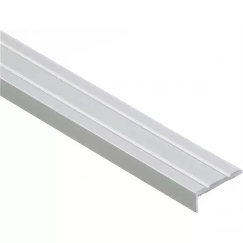 Schodiskový profil úzky LSW 10X25 lepidlo 1,35 strieborný 1