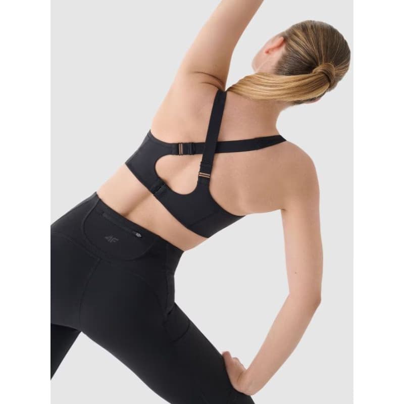 Kompresná podprsenka 4F SPORT BRA-WAW24USBAF137-22S-ANTHRACITE 3