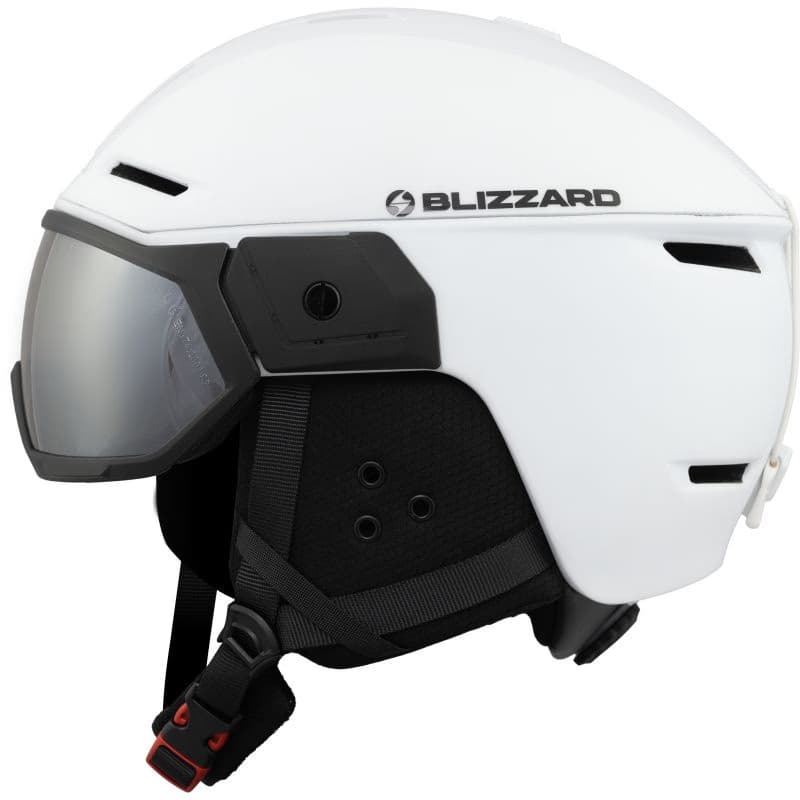 Dámska lyžiarska prilba so štítom BLIZZARD (II. Quality) W2W Edge Visor ski helmet, white 2