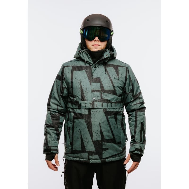 Pánska lyžiarska bunda AUTHORITY SJ-DOPE green 2