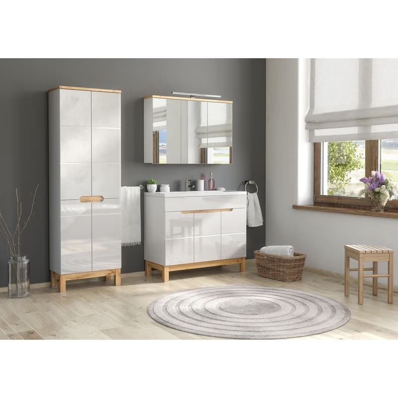 ArtCom Keramické umývadlo SPIRIT UM-8070-100 | biely lesk 100 cm 2