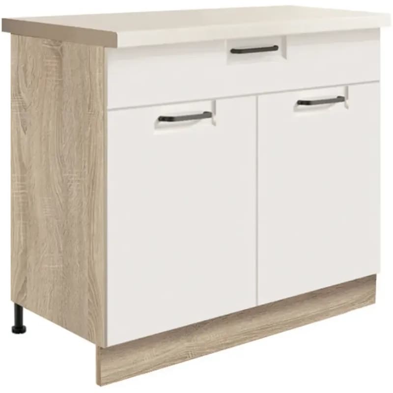 Skrinka do kuchyne Favorit 7d Sonoma/White 1