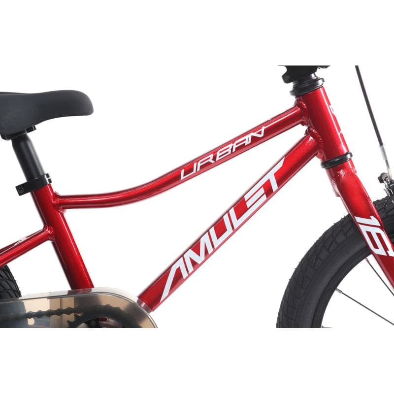 Detský mestský bicykel AMULET 16 Urban, red white 5