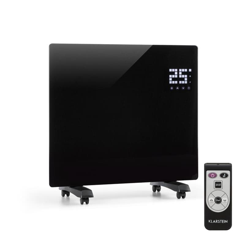 Klarstein Bornholm Single, konvektor, 1000 W, termostat, časovač, čierny