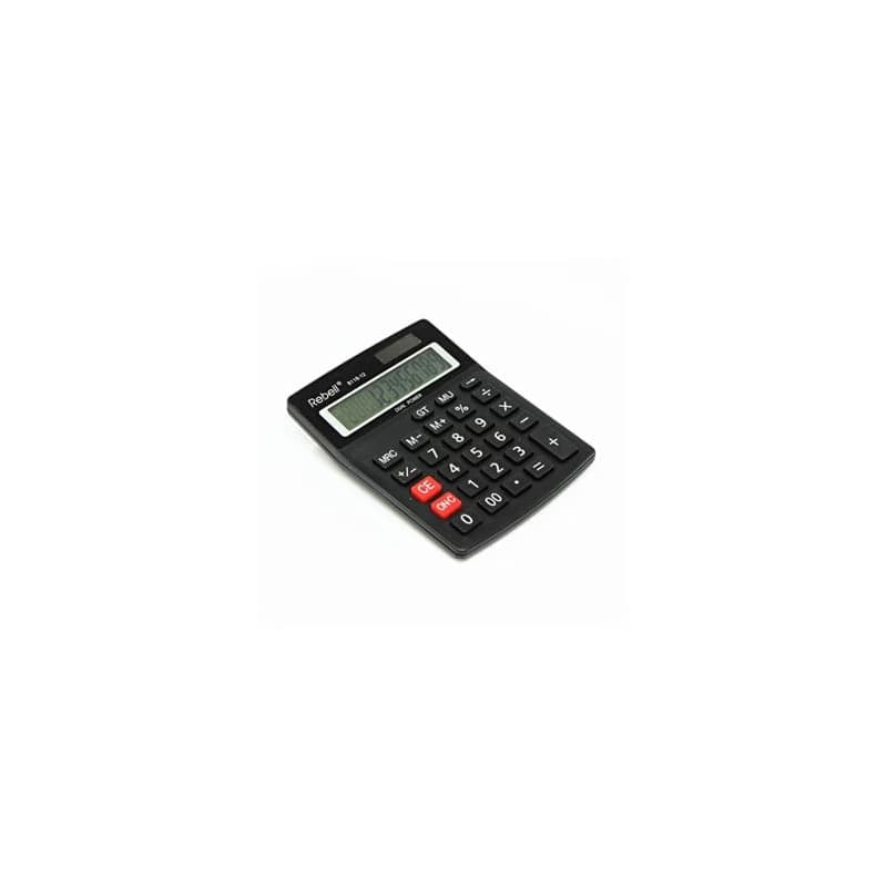 Rebell Kalkulačka RE-8118-12 BX, čierna, stolová, dvanásťmiestna 2