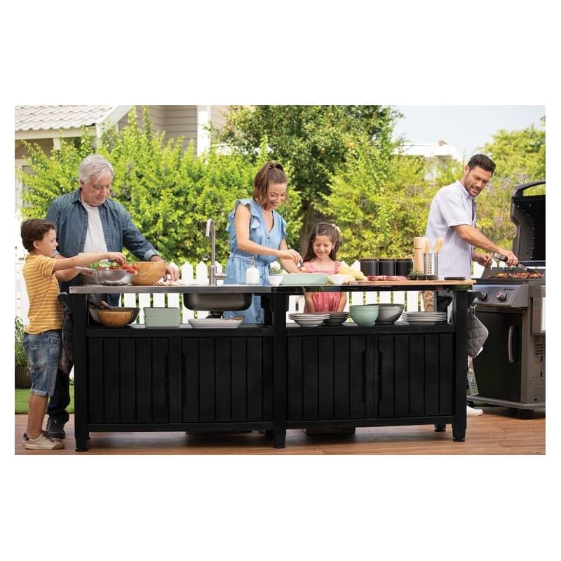 KETER Stôl UNION COOK 415l | grafit 2