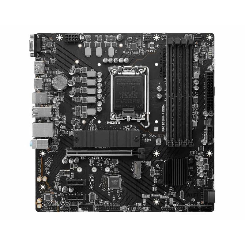 MSI MB Sc LGA1700 PRE B760M-P DDR4, Intel B760, 4xDDR4, 1xDP, 1xHDMI, 1xVGA, mATX 2