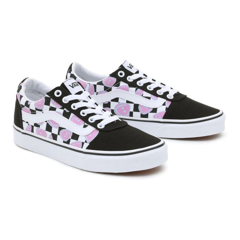 Dámska rekreačná obuv VANS Ward (Happy Checkboard) multi white 3