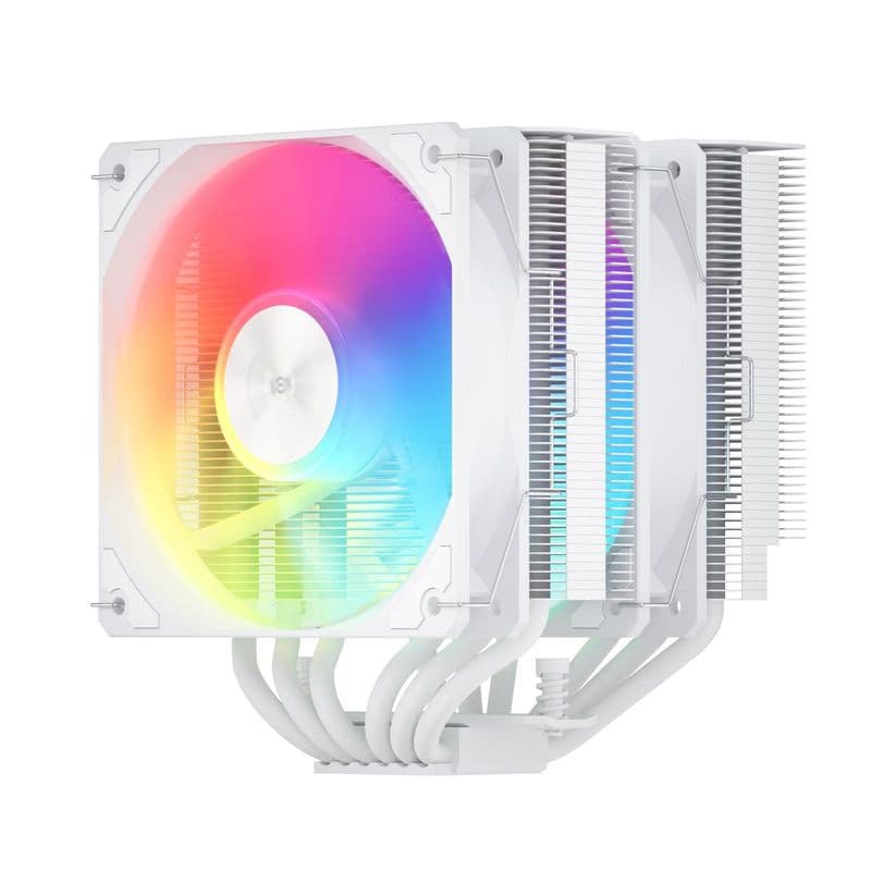 FSP Chladič CPU MP7-WA Dual, 120mm FDB Fan, White 3