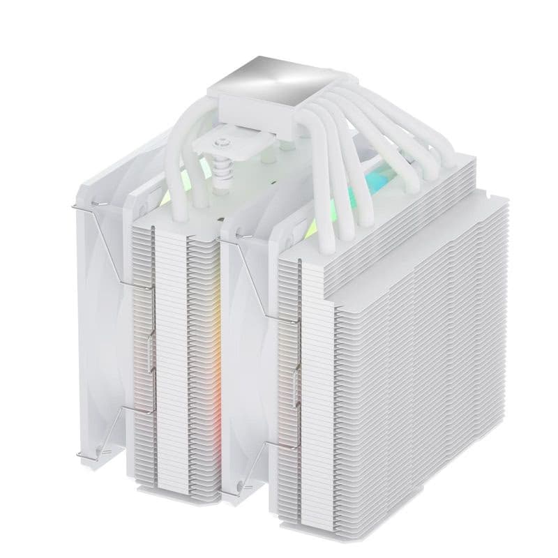 FSP Chladič CPU MP7-WA Dual, 120mm FDB Fan, White 5