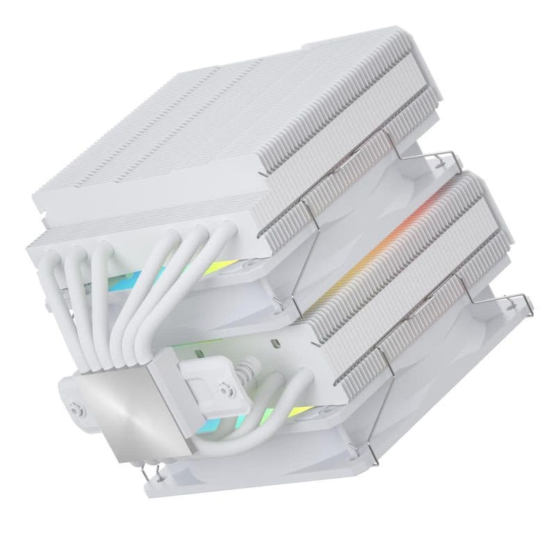 FSP Chladič CPU MP7-WA Dual, 120mm FDB Fan, White 6