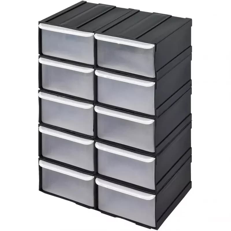 Zásobníky na náradie čierne 155x100x225mm 1