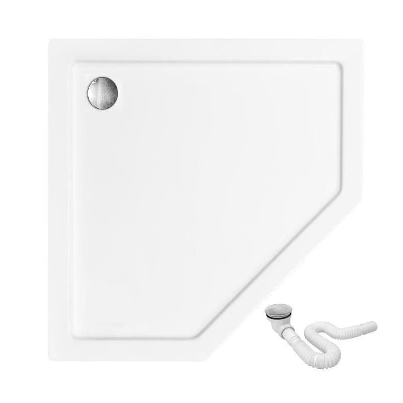 REA - Sprchový kút Axin 90x90 chróm REA-K8779 6