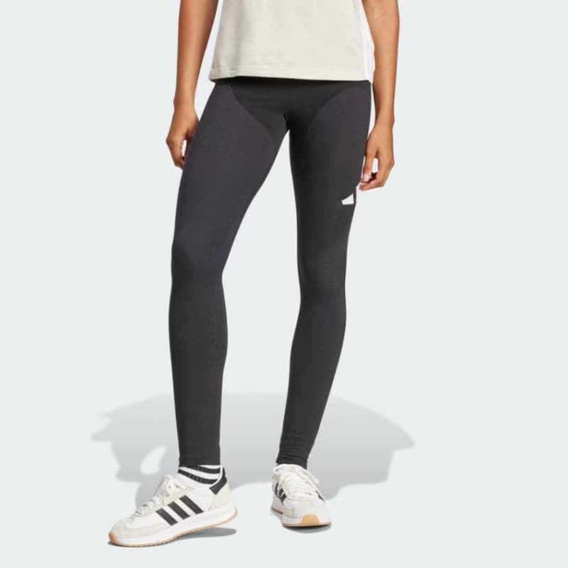 Dámske legíny ADIDAS W BL SJ LEG BLACK WHITE 2
