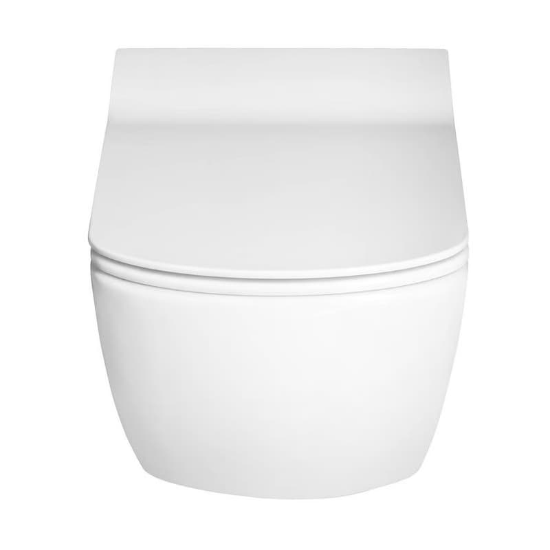 SAPHO - GLANC závesná WC misa, Rimless, 37x51,5cm, biela GC321 3