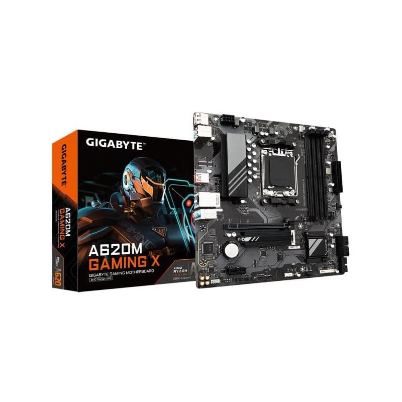 GIGABYTE MB Sc AM5 A620 GAMING X, AMD A620, 4xDDR5, 1xDP, 1xHDMI 1