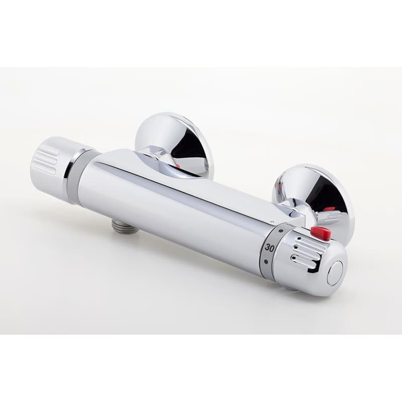 NOVASERVIS - Sprchová termostatická batéria 120 mm Aquamat chróm 2664/1,0 4