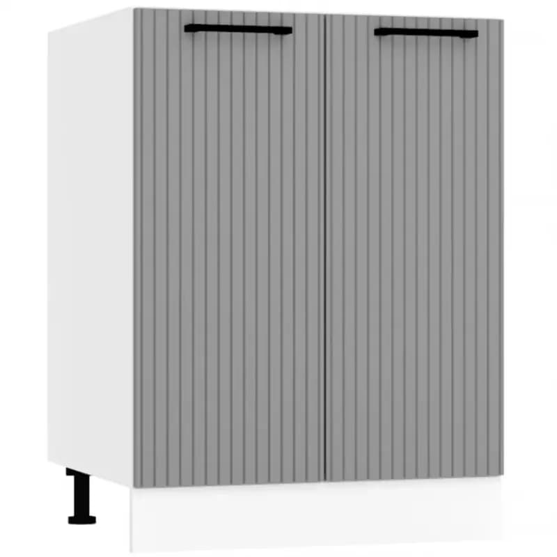Skrinka do kuchyne Kate d60 šedá mat