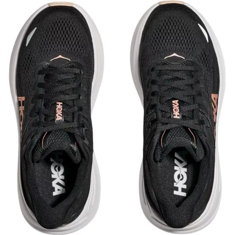 Dámska bežecká obuv HOKA Bondi 9 black rose gold 3