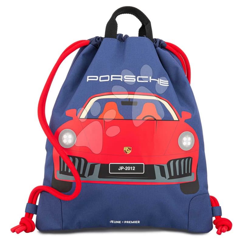 Školský vak na telocvik a prezuvky City Bag Porsche Jeune Premier ergonomický luxusné prevedenie 40*36 cm 1