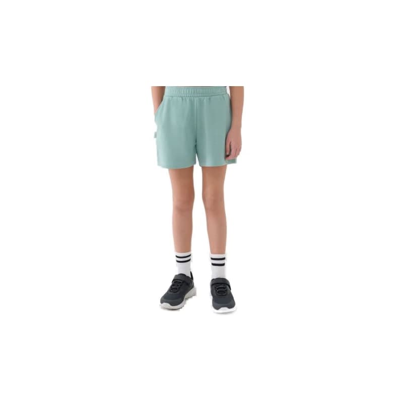 Dievčenské teplákové kraťasy 4F JUNIOR SHORTS CAS F470-47S-MINT 1