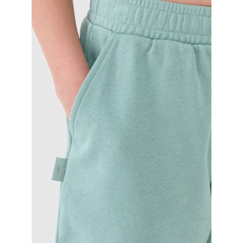 Dievčenské teplákové kraťasy 4F JUNIOR SHORTS CAS F470-47S-MINT 5