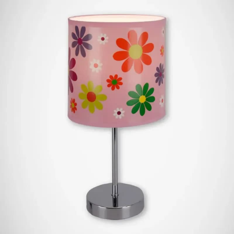 Stolná lampa Nuka E14 ružová 03651 LB1
