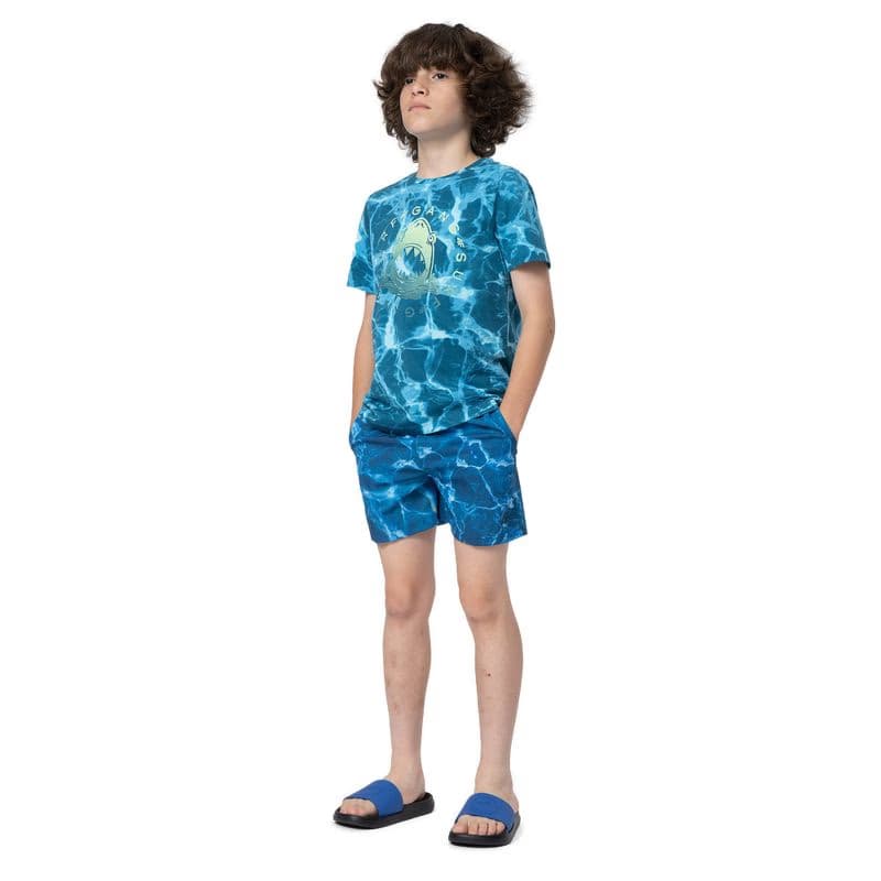 Chlapčenské plavky 4F JUNIOR BOARD SHORTS M046-95A-MULTICOLOUR 5 ALLOVER 2
