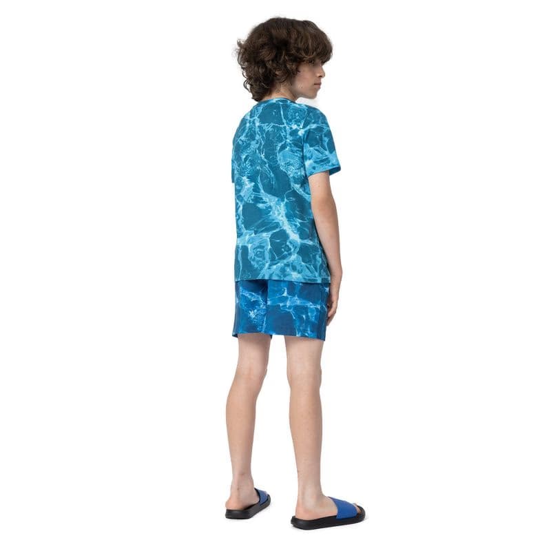 Chlapčenské plavky 4F JUNIOR BOARD SHORTS M046-95A-MULTICOLOUR 5 ALLOVER 3