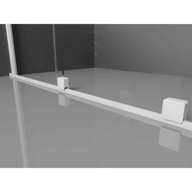 MEXEN/S - Velar Duo posuvné sprchové dvere 150, transparent, białe 871-150-000-02-20 6