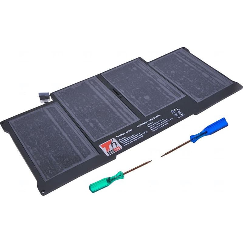 Batéria T6 Power pre Apple MacBook Air 13 2011, 2012, 2013, 2014, 2015, 7150mAh, 54Wh, 4cell, Li-pol