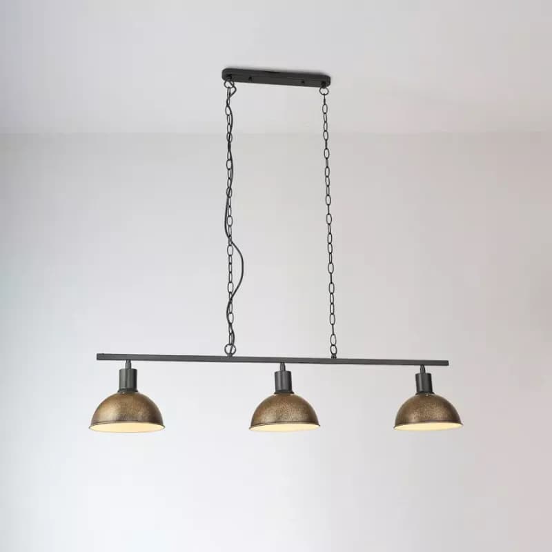 Luster 2023016 BLACK + ANTIQUE BRONZE E27 LW3 1