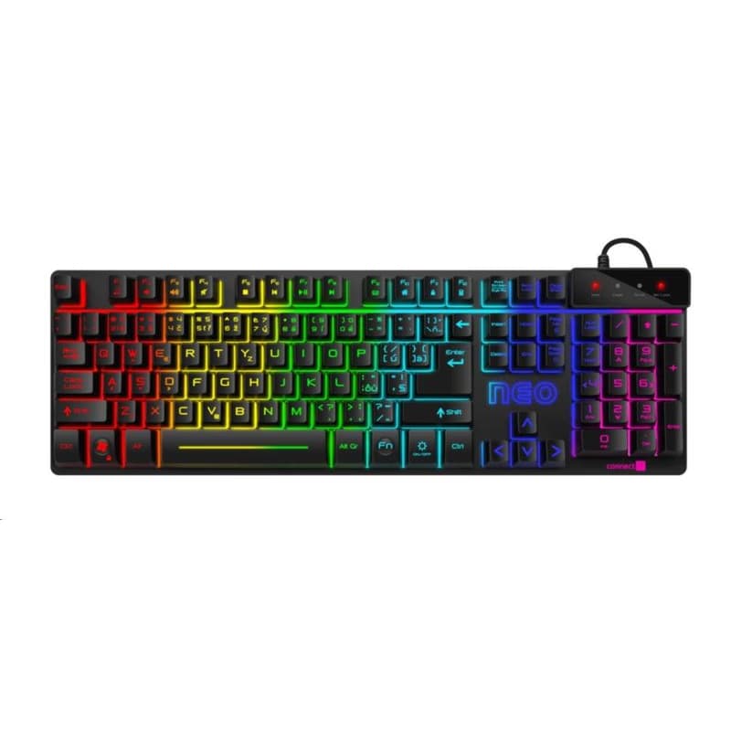 CONNECT IT klávesnica NEO, čierna, gaming (CZ+SK verzia) 1