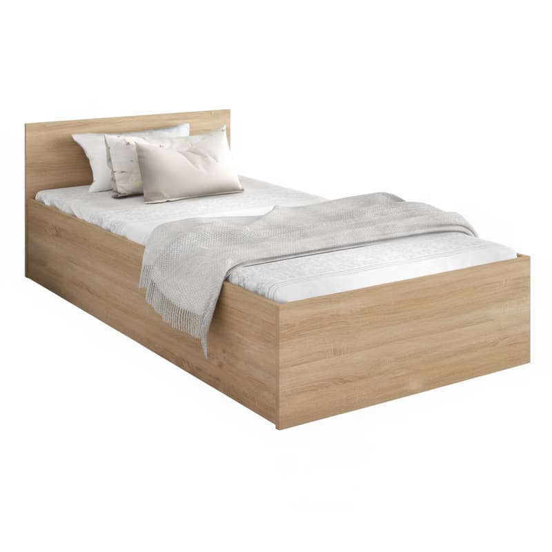 Elvisia Posteľ DESA s roštom | 90 x 200 cm Farba: Biela 4