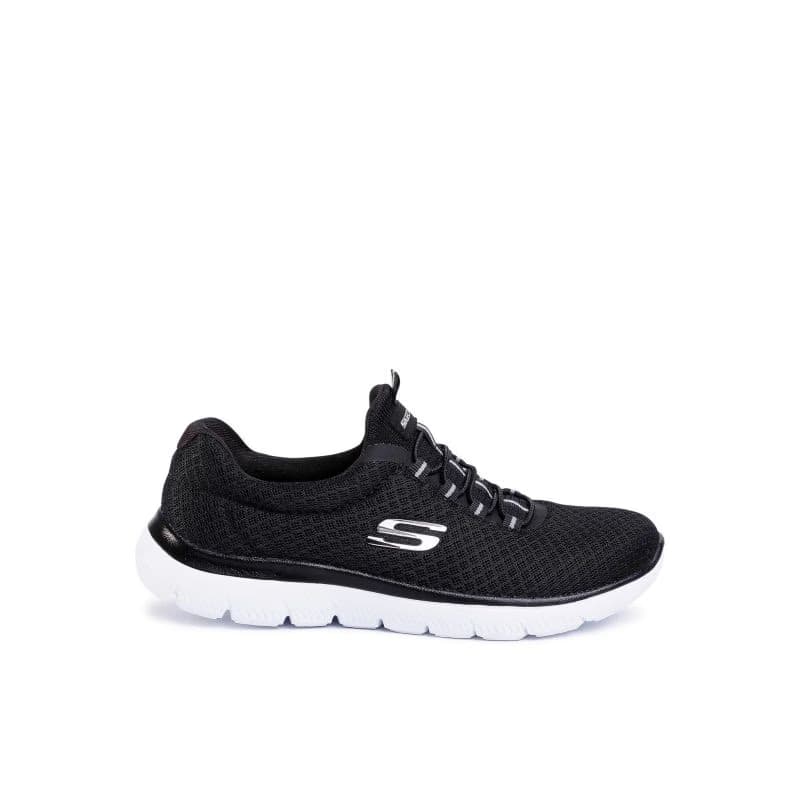 Dámska rekreačná obuv SKECHERS Summits Slip-Ins W black white 2