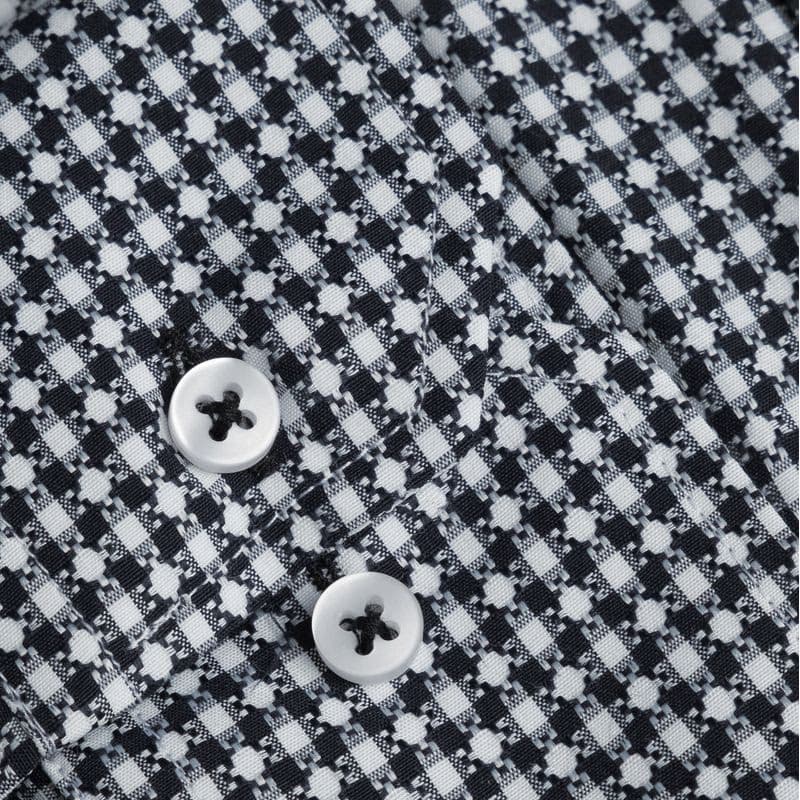Károvaná kvalitná pánska košeľa v SLIM FIT strihu CharlestonSLIM 4