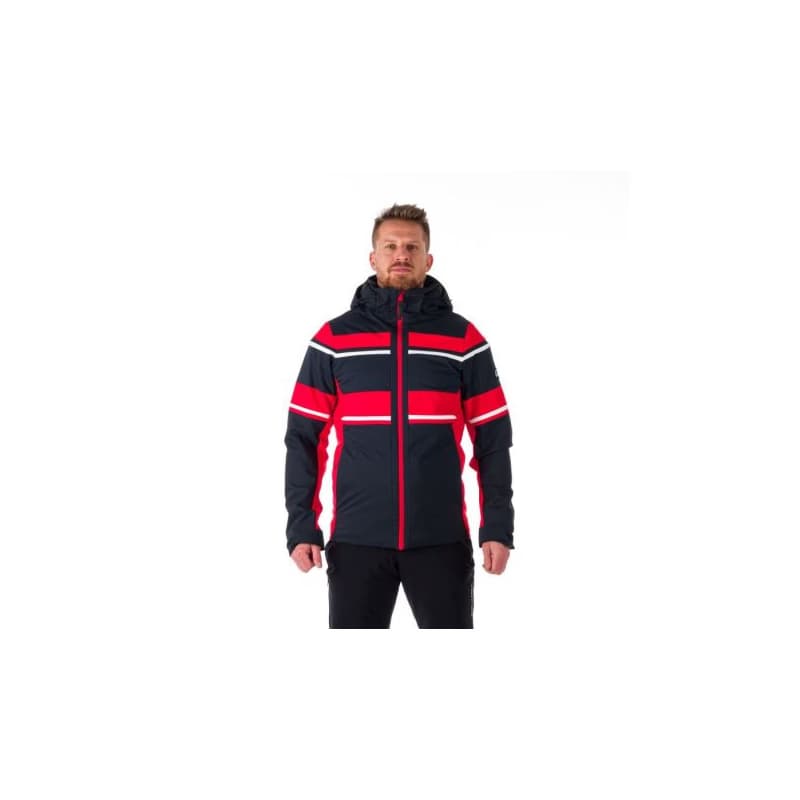 Pánska lyžiarska bunda NORTHFINDER BERNARD-277-blackred