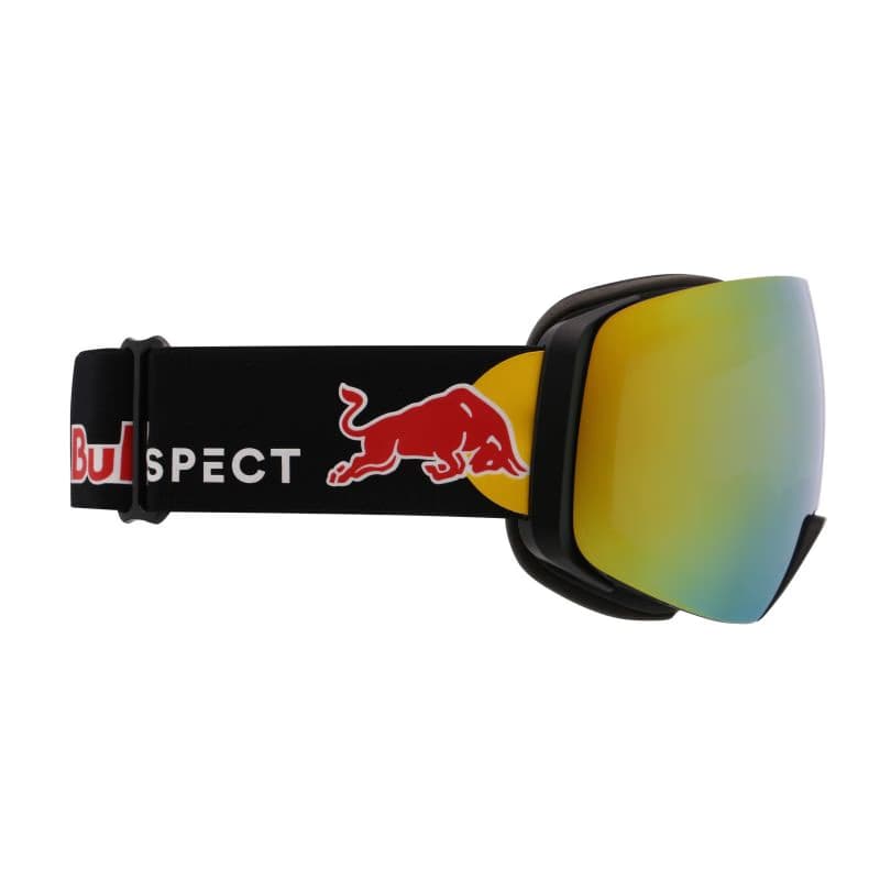 Lyžiarske okuliare RED BULL SPECT JON 02YE2, black smoke with yellow mirror 3