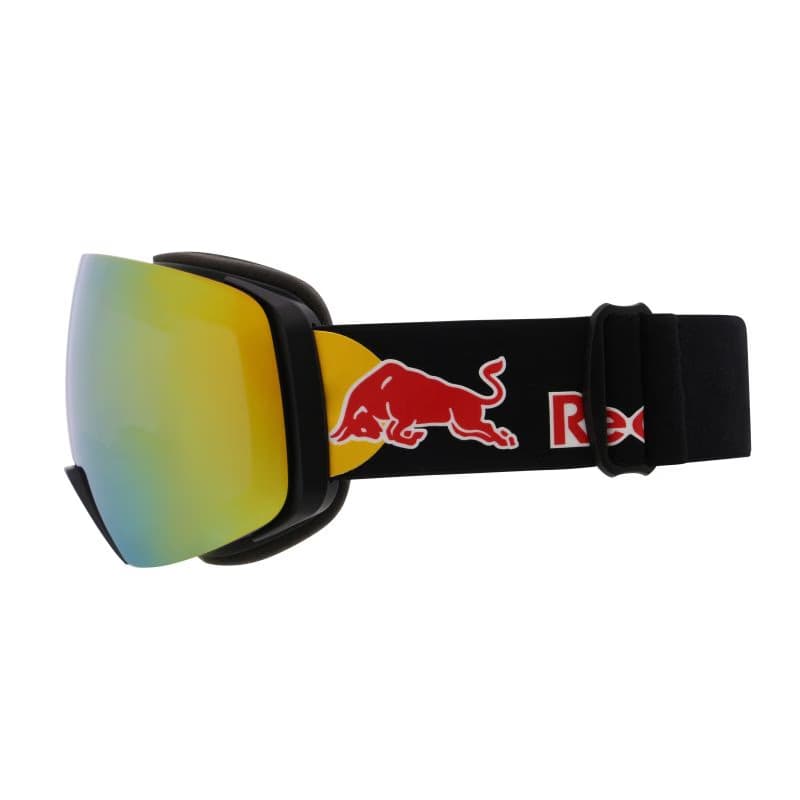 Lyžiarske okuliare RED BULL SPECT JON 02YE2, black smoke with yellow mirror 4