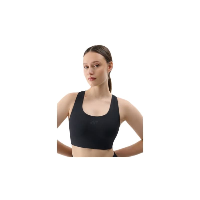 Dámska tréningová športová podprsenka 4F SPORT BRA F152-20S-DEEP BLACK 1