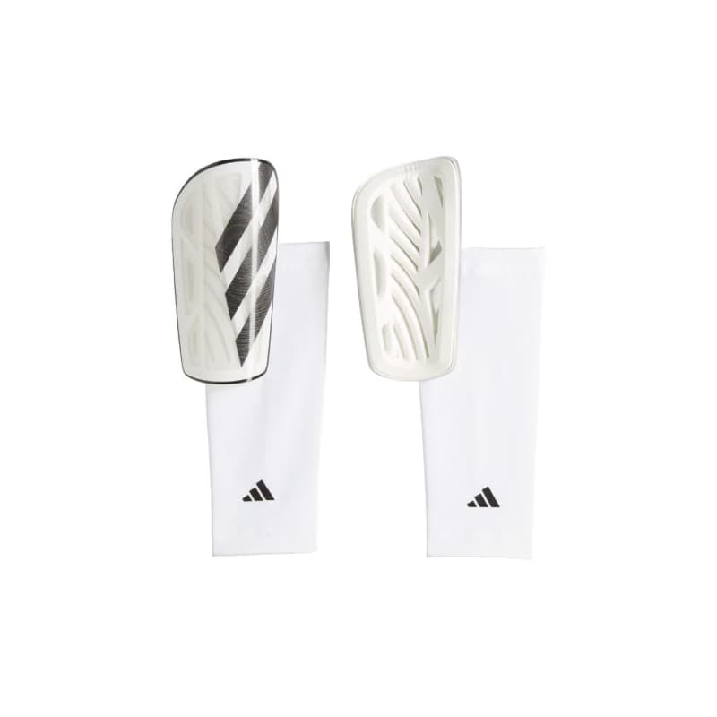 Futbalový chránič ADIDAS TIRO SG LGE WHITE BLACK SILVMT 1