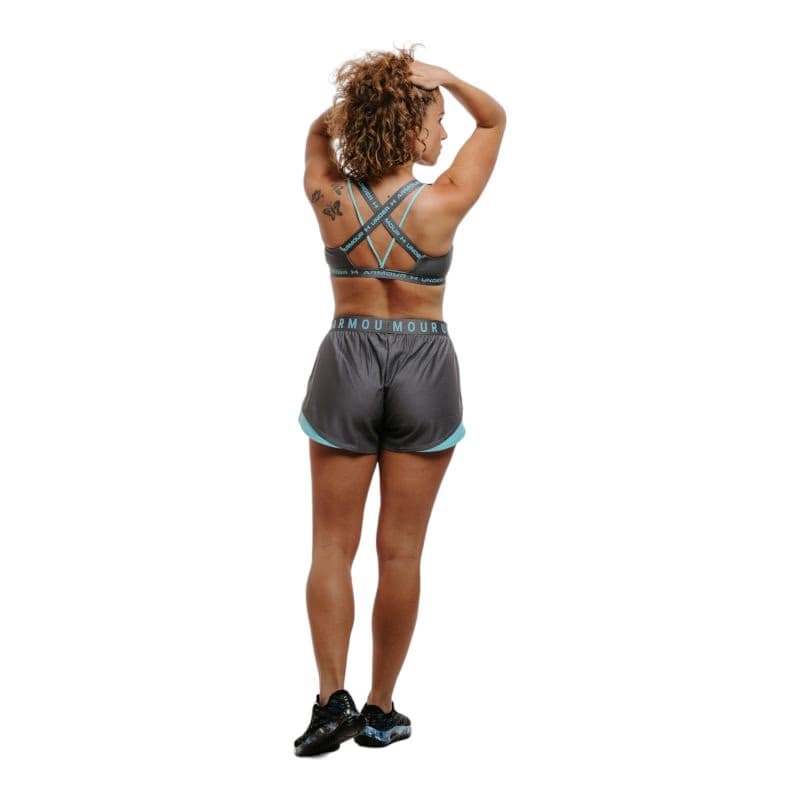 Dámske tréningové kraťasy UNDER ARMOUR Play Up Shorts 3.0-GRY 058 3